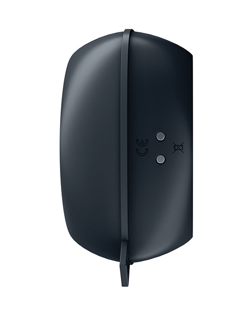 Ring Stroker Vibrating Masturbator Black