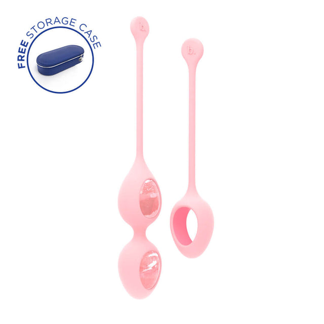 Rose Quartz Yonii Kegel Eggs Set