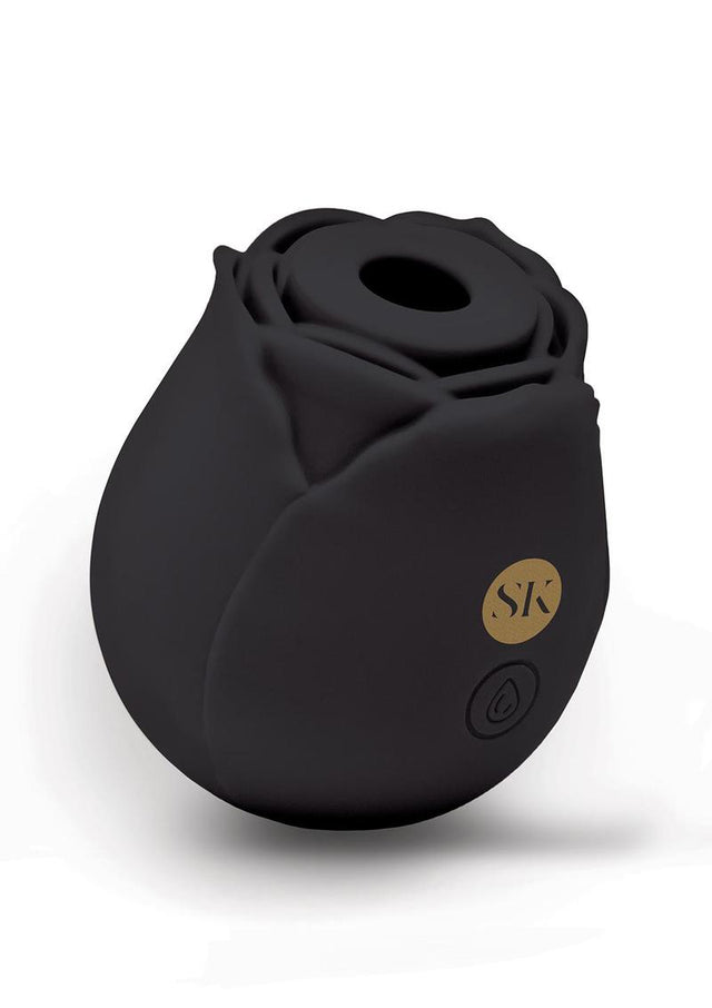 Rosegasm Rose Suction Vibrator - Black Rose Edition Black