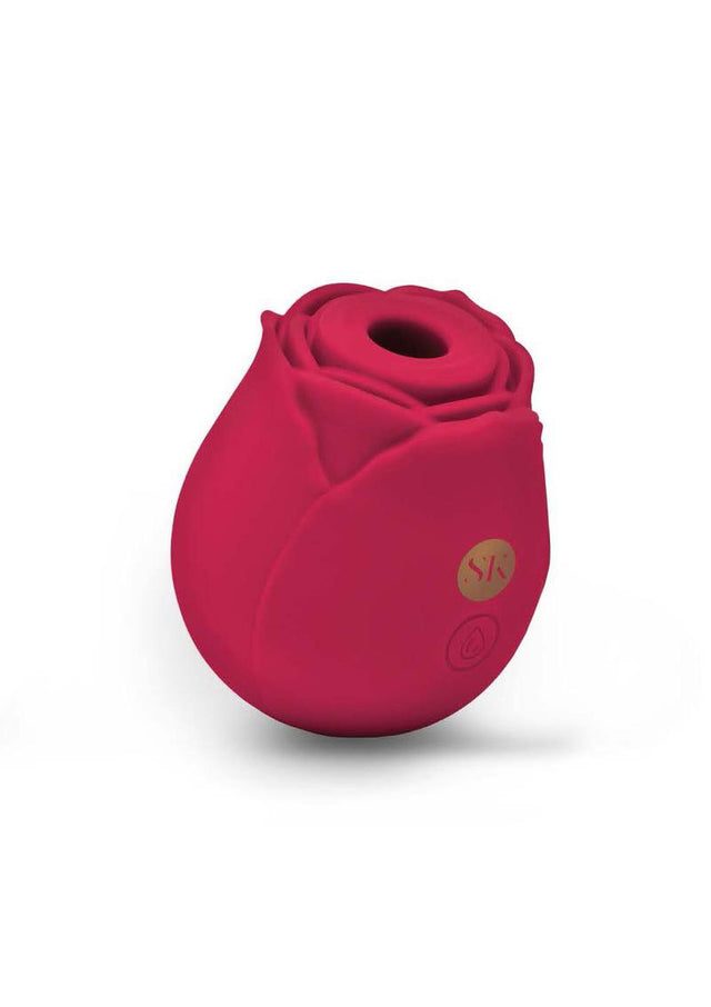 Rosegasm Rose Suction Vibrator Red