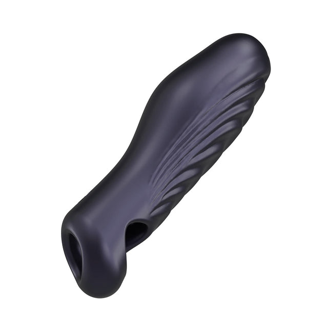 Ryzer Penis Extender & Masturbating Sleeve Black Plum