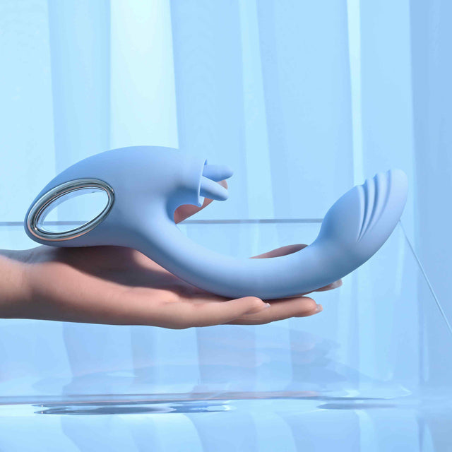 Sapphire Sky Gspot Dual Vibe Blue