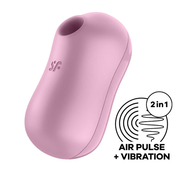 Satisfyer Cotton Candy Air Pulse Stimulator & Vibrator
