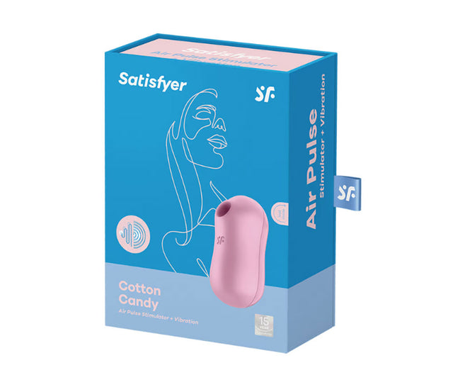 Satisfyer Cotton Candy Air Pulse Stimulator & Vibrator