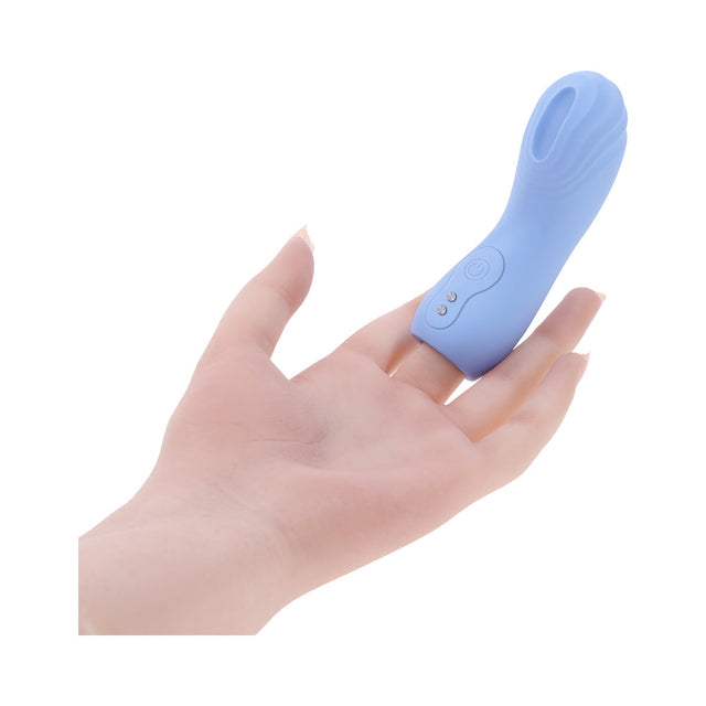 Selopa Good Point Finger Vibrator Blue