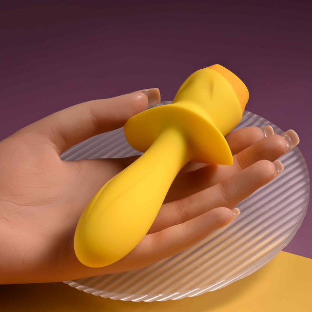 Selopa Mellow Yellow Vibrating Plug Yellow