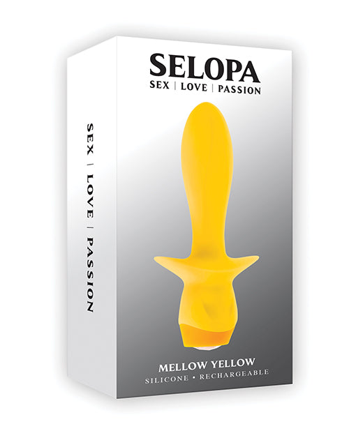 Selopa Mellow Yellow Vibrating Plug Yellow