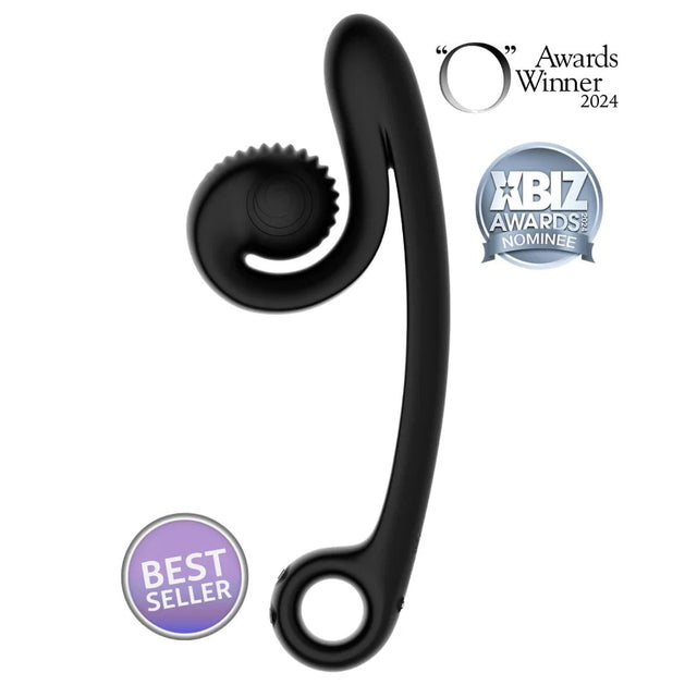 Snail Vibe Curve Vibrator with Slide n' Roll