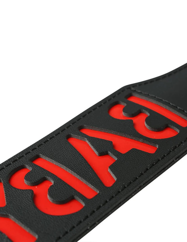 Sportsheets 12" Leather Impression Paddle - Baby