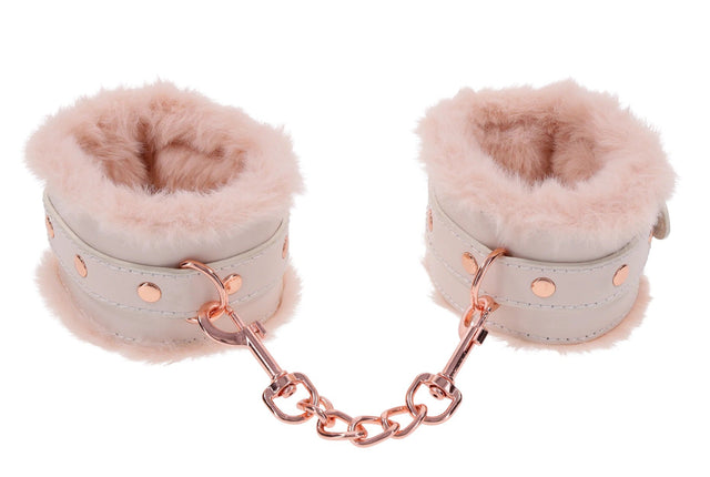 Sportsheets Peaches ‘N Creame Fur Handcuffs