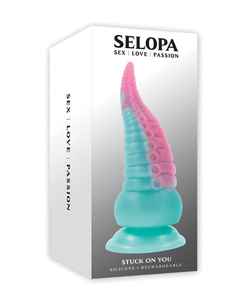 Stuck-On-You Vibrating Tentacle Dildo