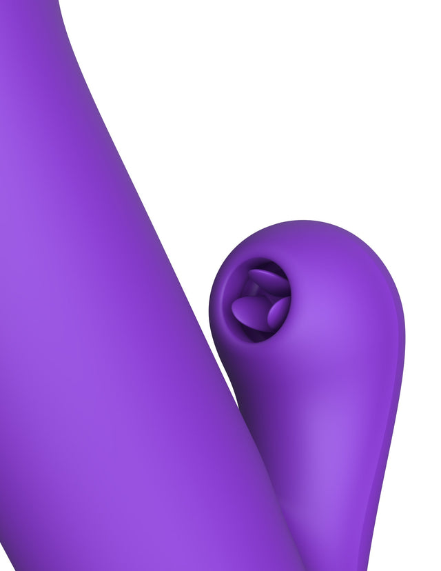 Super Sonix Thruster Rabbit Vibrator Purple
