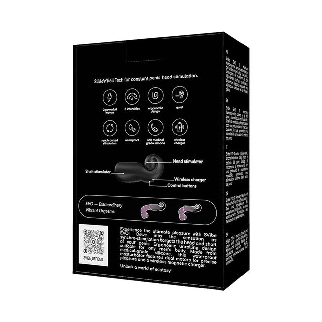 SVibe Evo Vibrating & Unrolling Masturbator