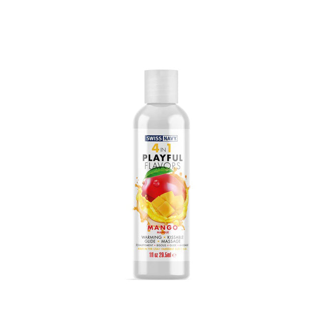 Swiss Navy 4-in-1 Playful Flavors 1 Oz / Mango