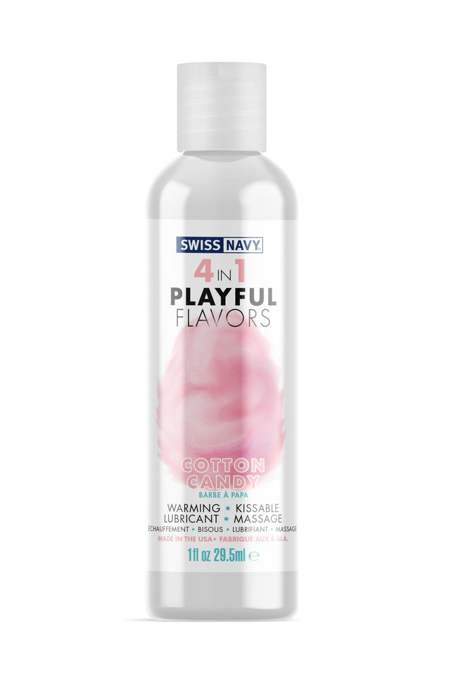 Swiss Navy 4-in-1 Playful Flavors - Cotton Candy 1 Oz / Cotton Candy
