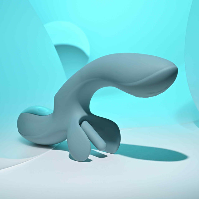 Take Your Flick Dual Vibrator Blue