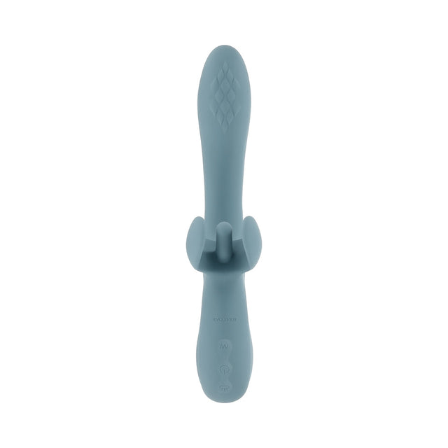Take Your Flick Dual Vibrator Blue