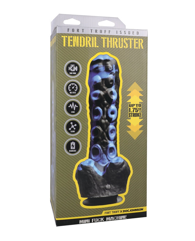Tendril Thruster Mini Fuck Machine w/Remote Blue