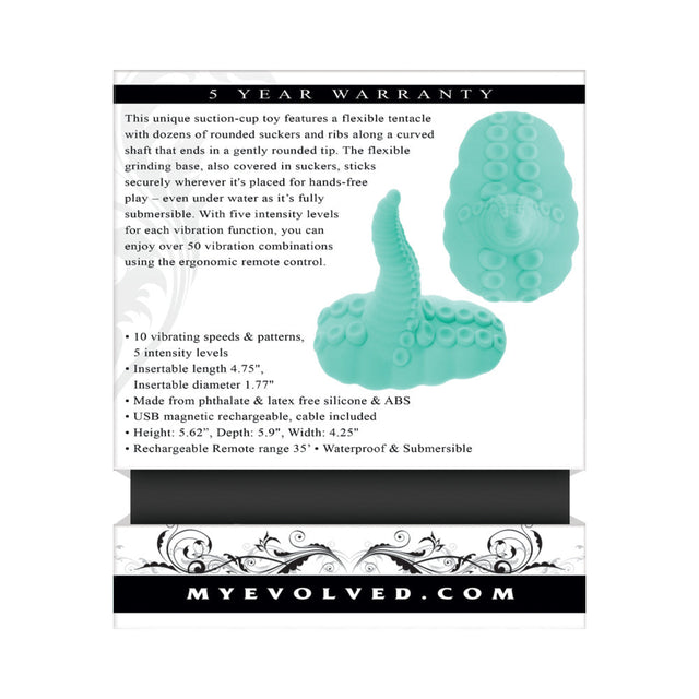 Tentacle Grinder Vibrating Pad Teal