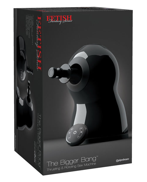 The Bigger Bang Thrusting & Rotating Sex Machine Black