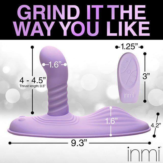 Thrust N' Grind Vibrating Silicone Grinder