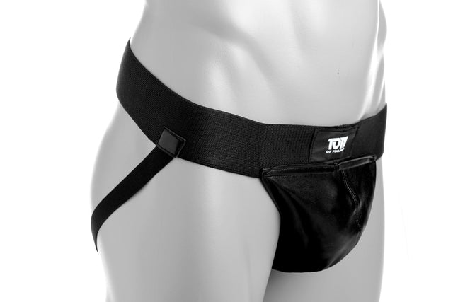 Tom of Finland Leather Jock Strap M/L / Black