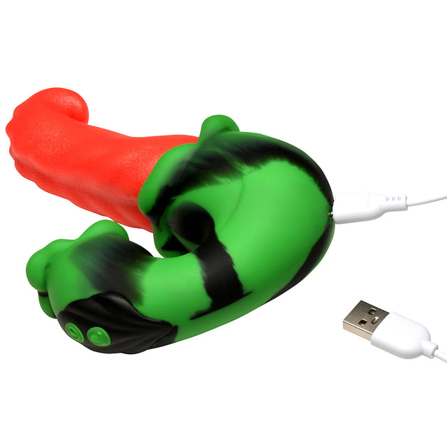 Tongue Lasher Dual Vibrator Green