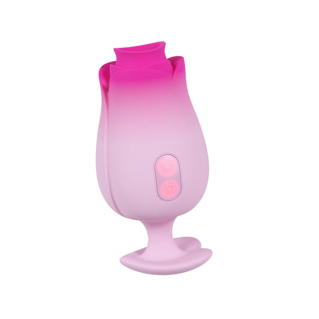 Tulip Trance Vibrator with Suction & Flutter Sensations