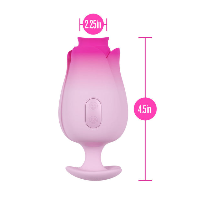 Tulip Trance Vibrator with Suction & Flutter Sensations