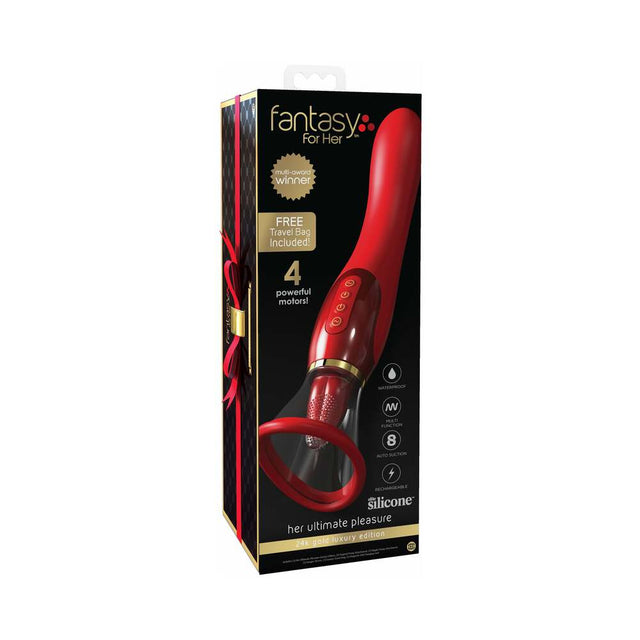 Ultimate Pleasure 24K Gold Luxury Edition Red