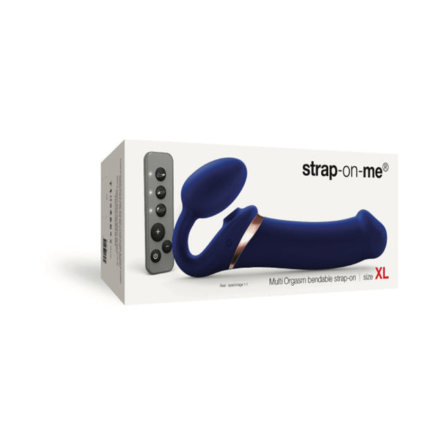 Vibrating Bendable Strap On w/ Remote (4 Sizes)