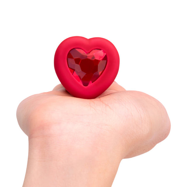 Vibrating Heart Plug with Remote