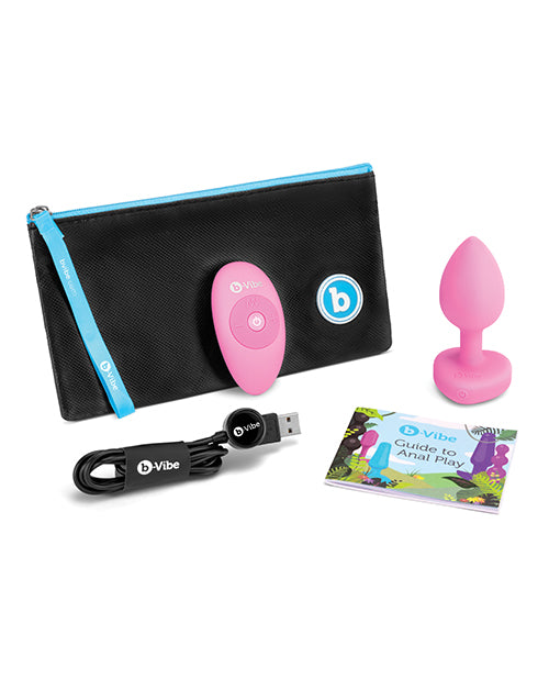 Vibrating Heart Plug with Remote