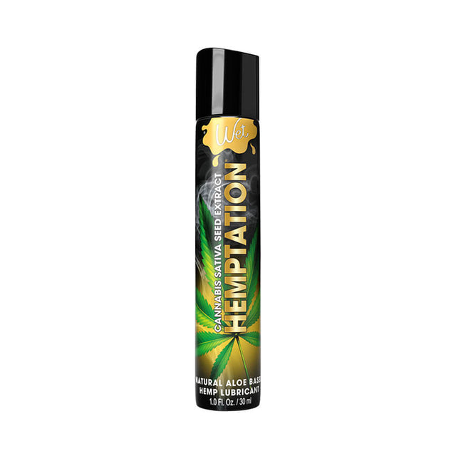 Wet Hemptation Aloe Based Hemp Lubricant 1oz