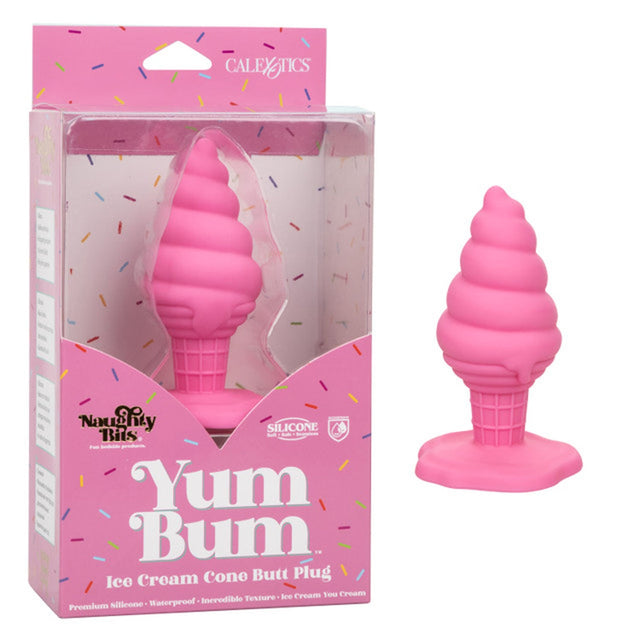 Yum Bum Ice Cream Cone Butt Plug Pink