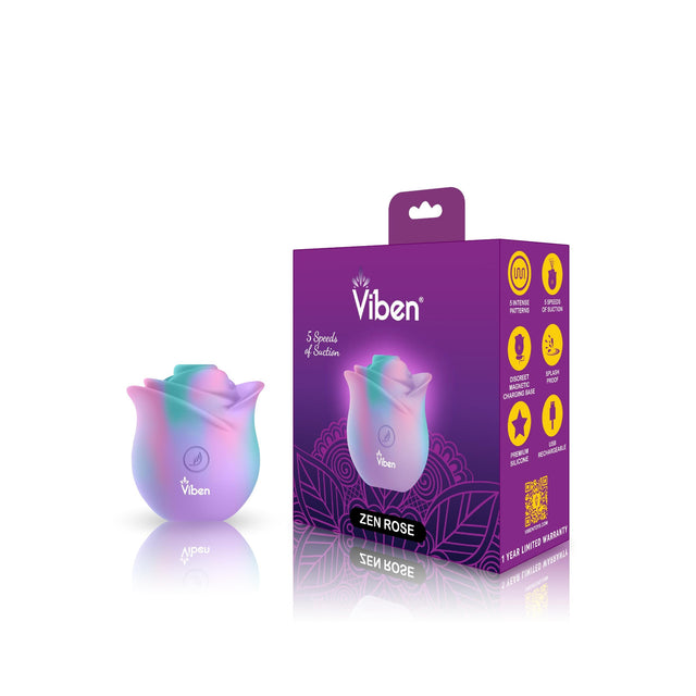 Zen Rose Suction Vibrator