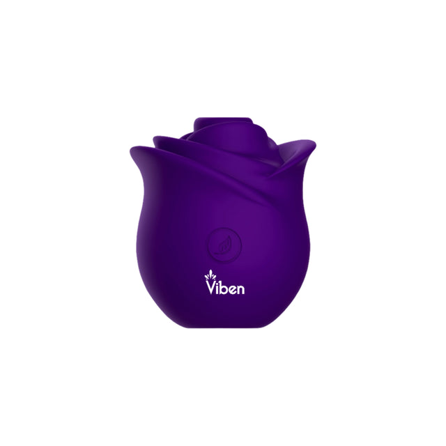 Zen Rose Suction Vibrator Violet
