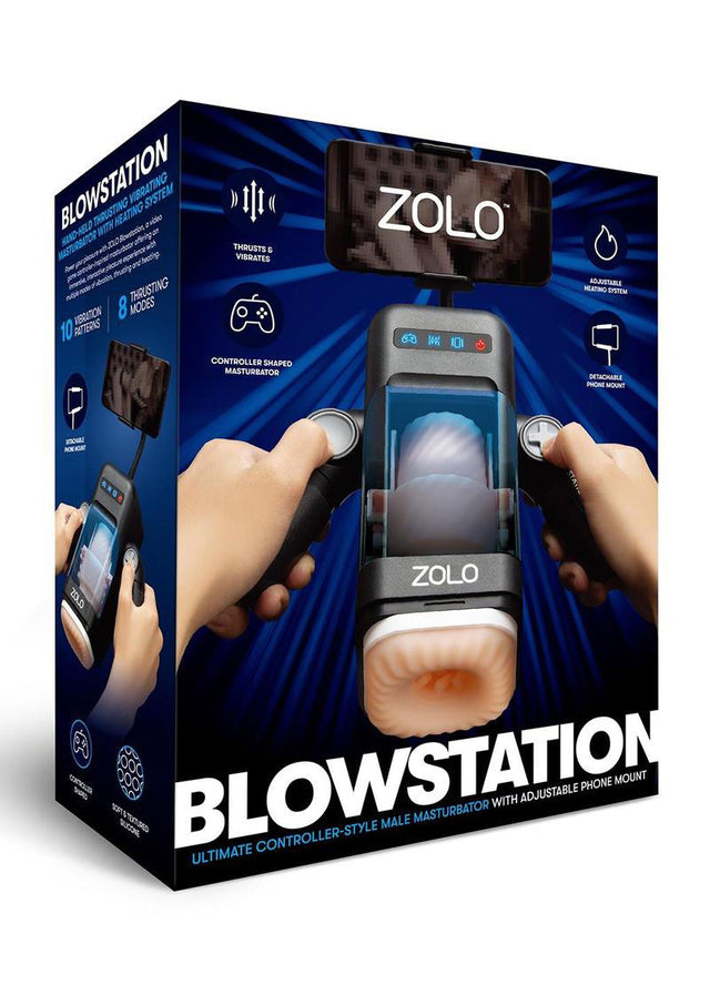 ZOLO Blowstation Warming Vibrating Masturbator