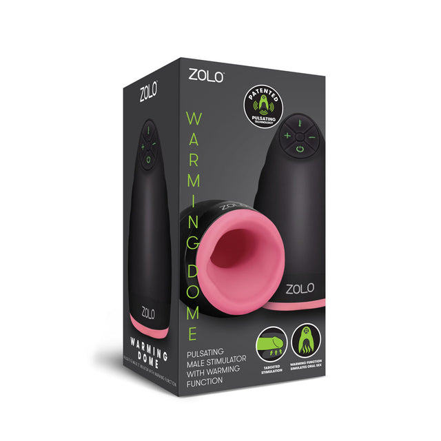 ZOLO Warming Dome Pulsating Male Stimulator
