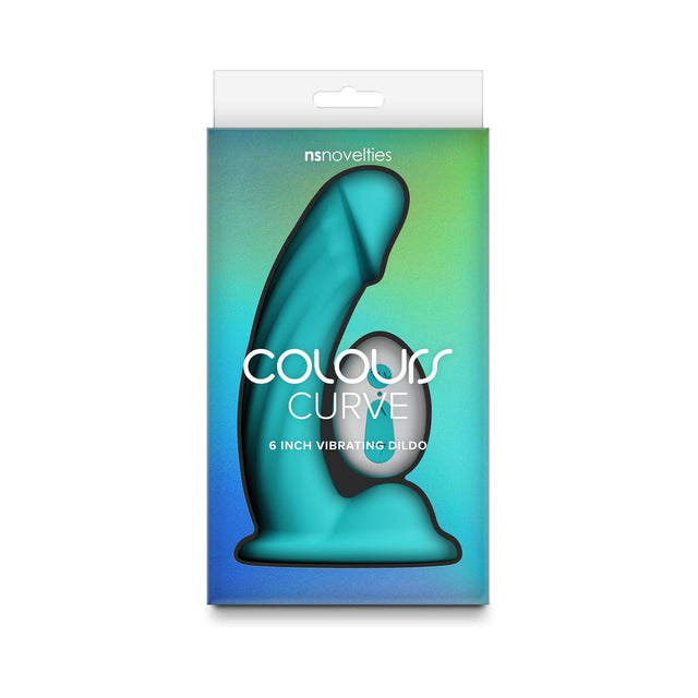 Colours Curve Vibrating 6" Dildo