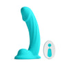 Colours Curve Vibrating 6" Dildo Teal
