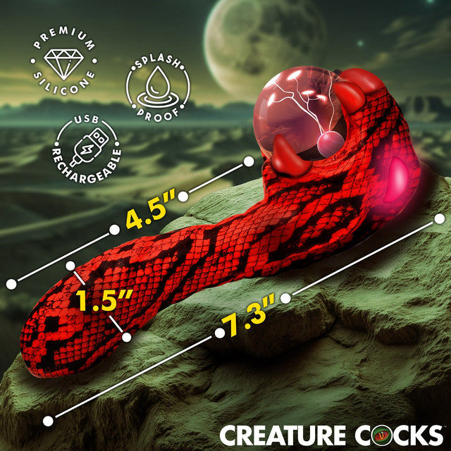 Creature Cocks Cobra Plasma Vibrator