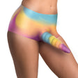 Creature Cocks Unicorn Silicone Strap-On Shorts