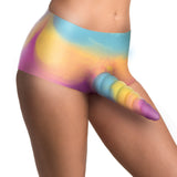 Creature Cocks Unicorn Silicone Strap-On Shorts