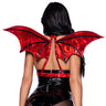 Devil Wing Body Harness Red