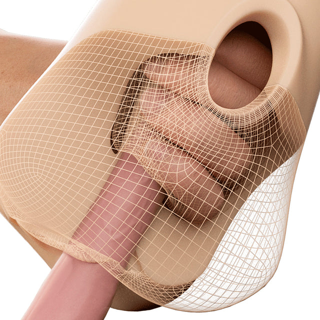 Double Pounder Vibrating Squeeze Stroker