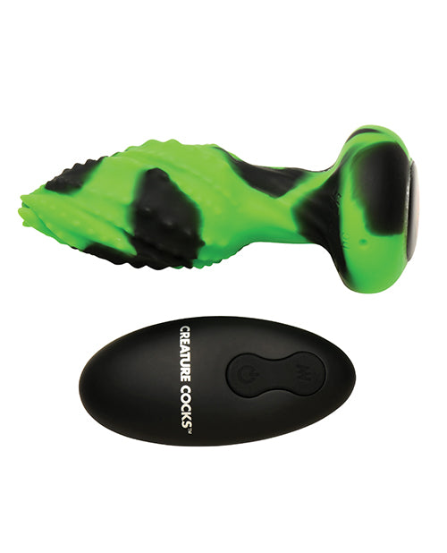 Eye of the Spawn Squirming Butt Plug Green
