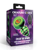 Eye of the Spawn Squirming Butt Plug Green