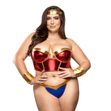 Fantasy Lingerie Play Rope Me In Costume Set XL/2XL