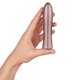 FemmeFunn Bougie Bullet Rechargeable Aluminum Vibrator Rose Gold